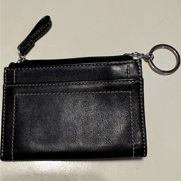 Coach black mini skinny I.D. Case - Picture 1 of 7
